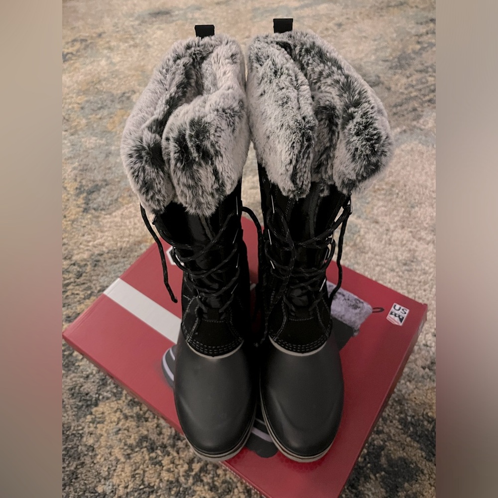 Like new cozy boots
